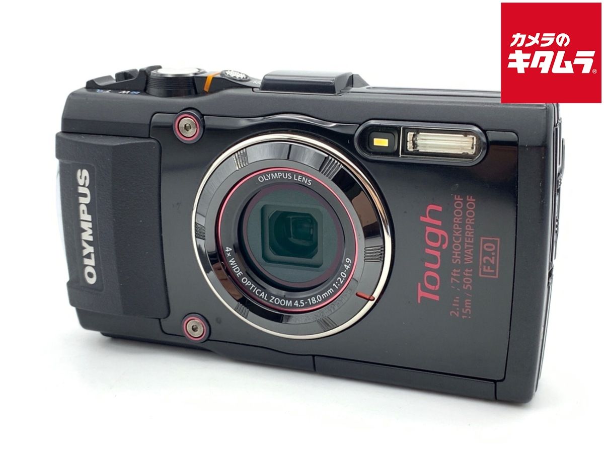 並品 オリンパス STYLUS TG 4 Tough BLK ブラック