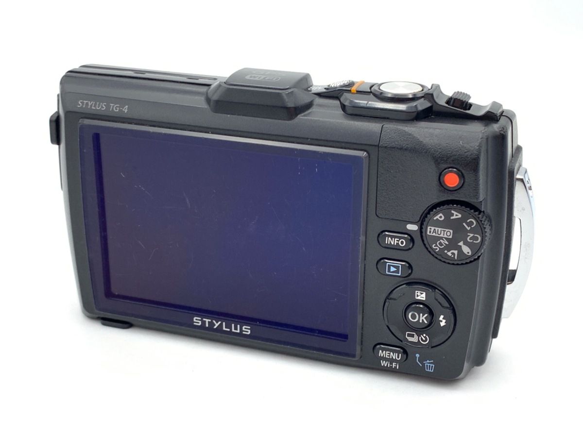 並品 オリンパス STYLUS TG 4 Tough BLK ブラック