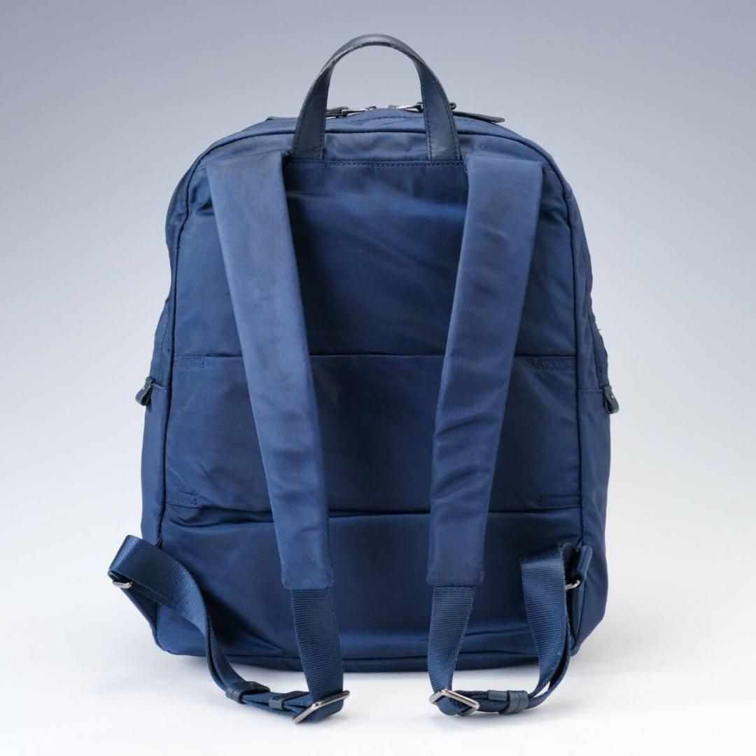 レディース 【大人気】TUMI VOYAGEUR ナイロン×レザー リュック バック 