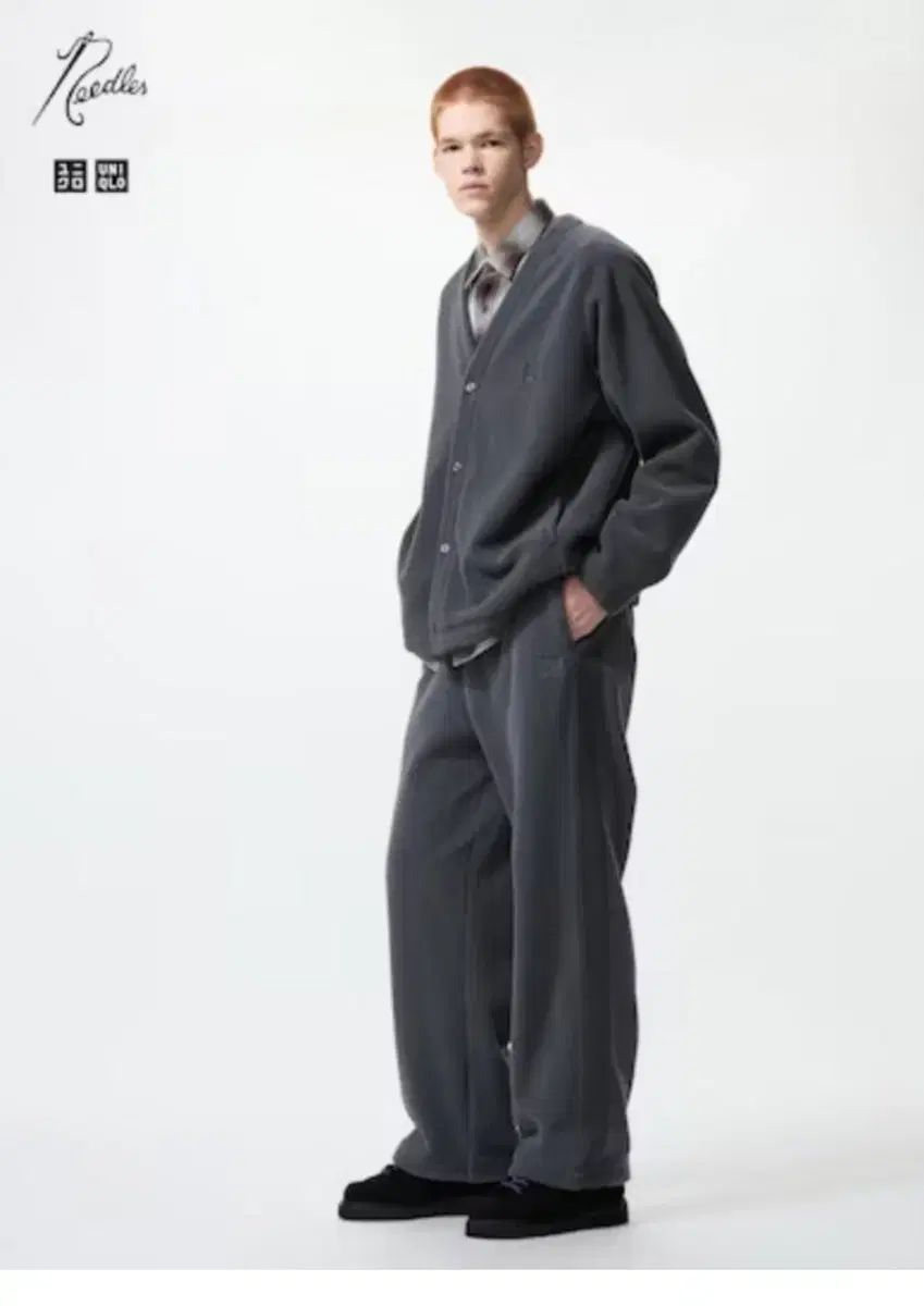 ユニクロ ニードルズ グレー トラック パンツ S