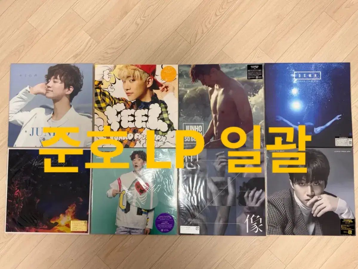 2PM ジュノ LPサイズ ソロアルバム 6枚セット 2PM ジュノ LPサイズ ソロアルバム 6枚セット From JUNHO 2PM) Album