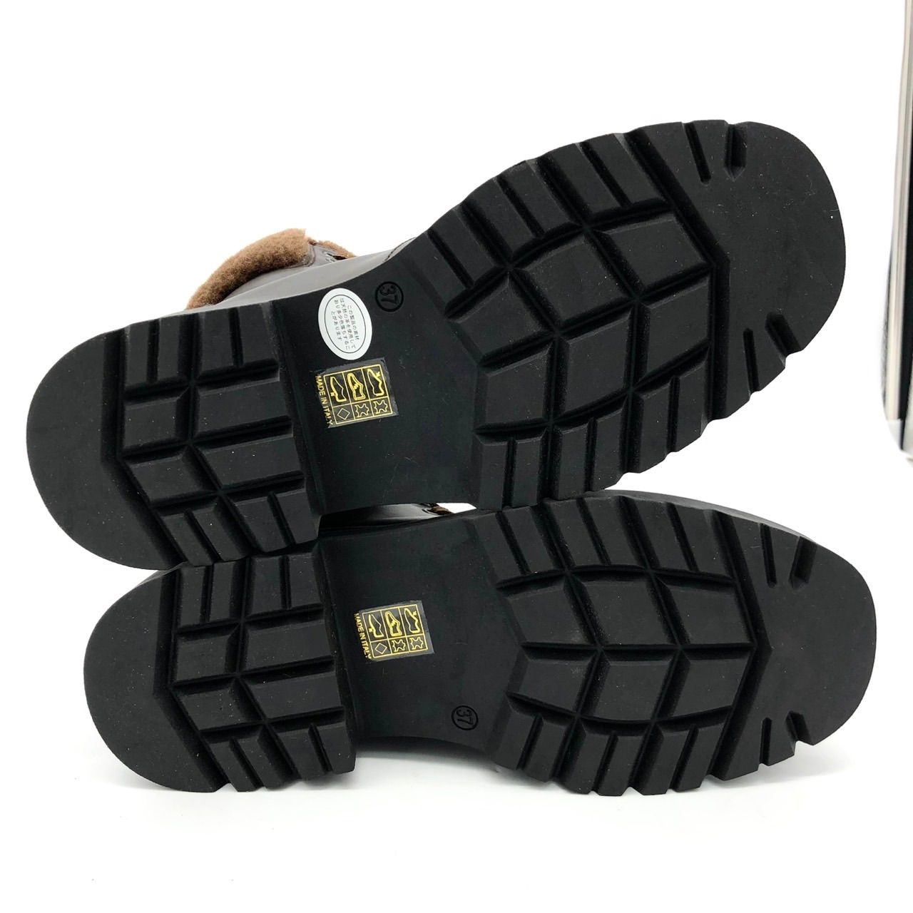 ban ban✨CORSO ROMA 9 ムートンレースアップブーツ 厚底 ban ban✨CORSO ROMA 9 ムートンレースアップブーツ 厚底 未使用品