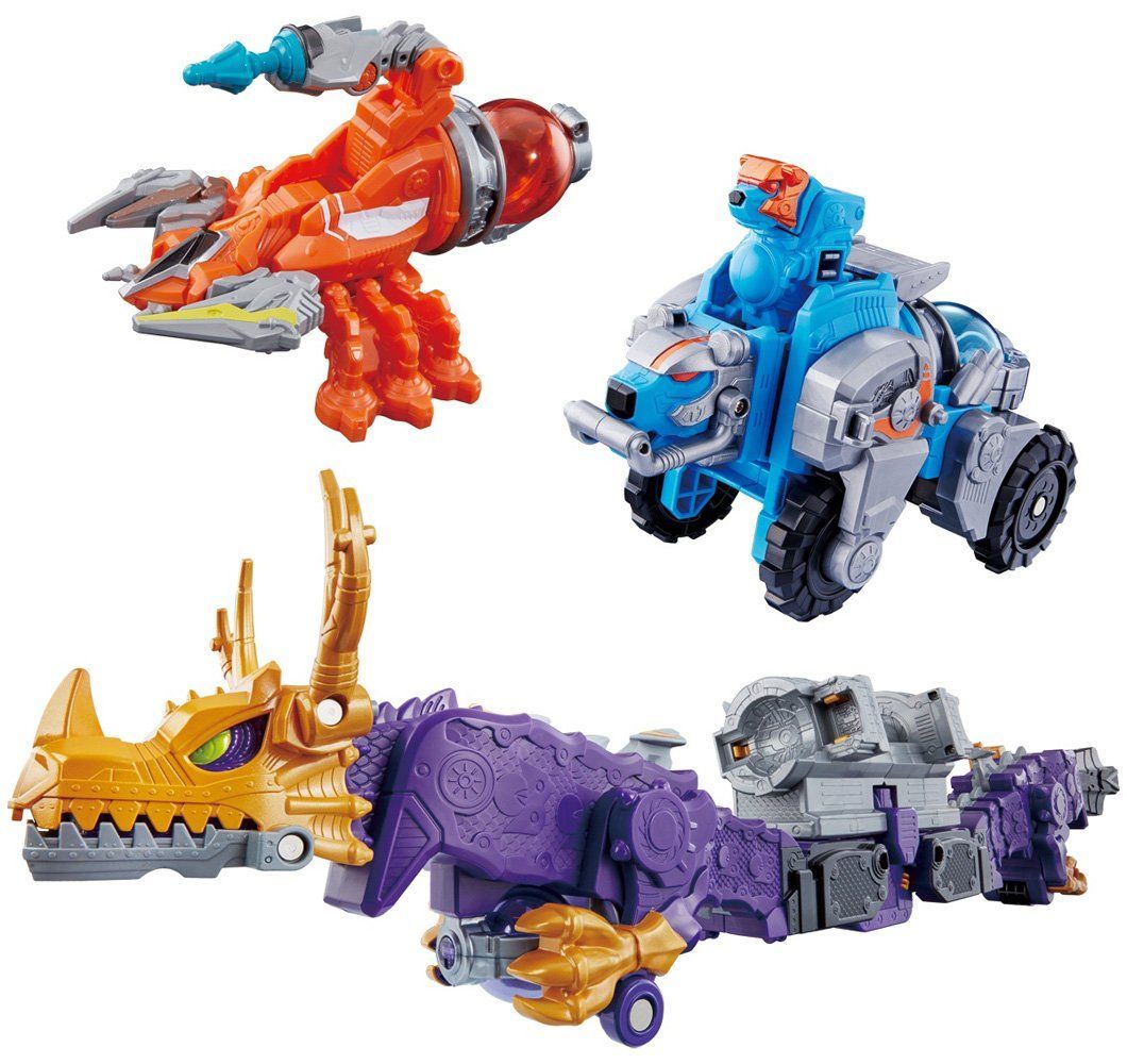 宇宙戦隊キュウレンジャー キュータマ合体02 10 11 DXリュウテイオーセット