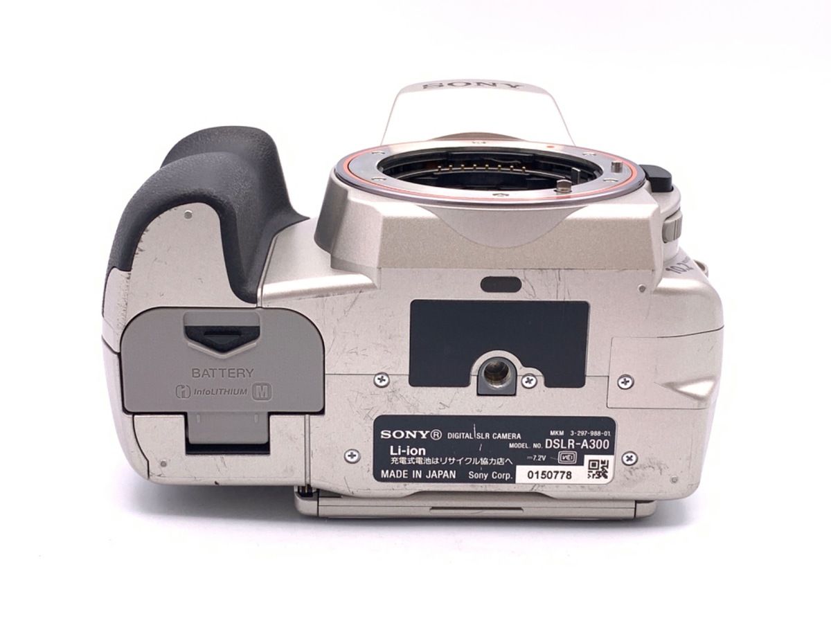 中古】 【良品】 ソニー α300 ボディ シルキーゴールド [DSLR-A300