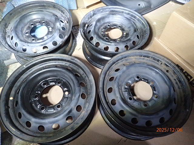 4本 トヨタ ハイエース 200系 15 x 6 J PCD 139 7 スチール