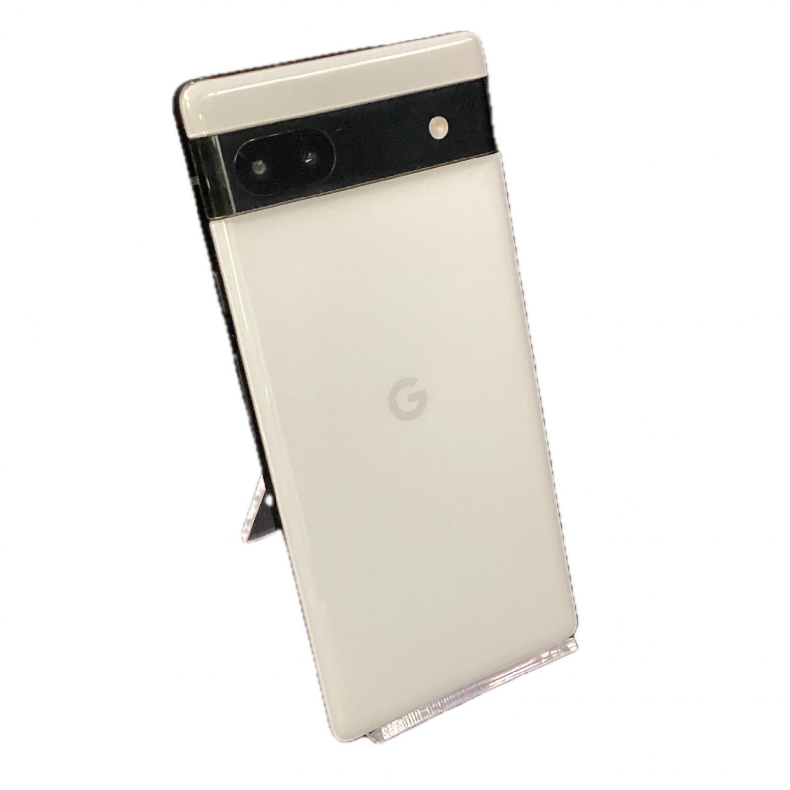 Google Pixel 6a 128GB チョーク SIMフリー GB17L 白ロム 動作確認済