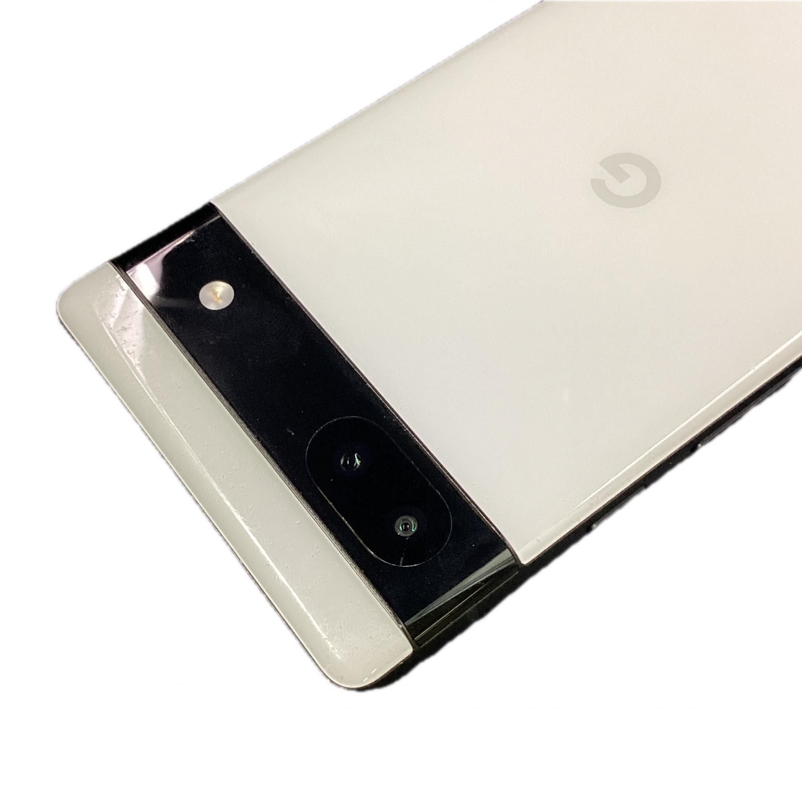 Google Pixel 6a 128GB チョーク SIMフリー GB17L 白ロム 動作確認済