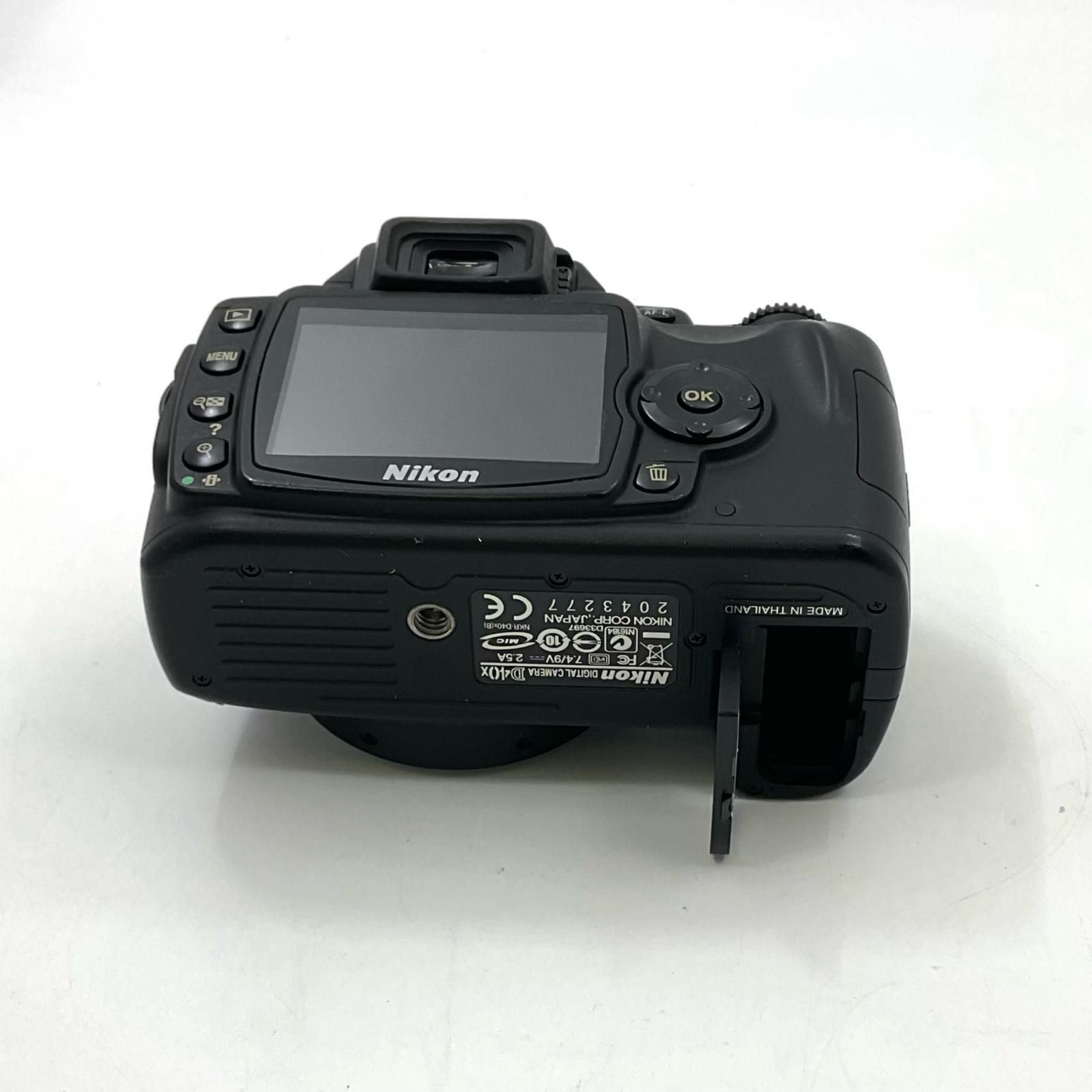 全額返金保証】【最速発送】Nikon デジタル一眼 D40X ボディ ブラック