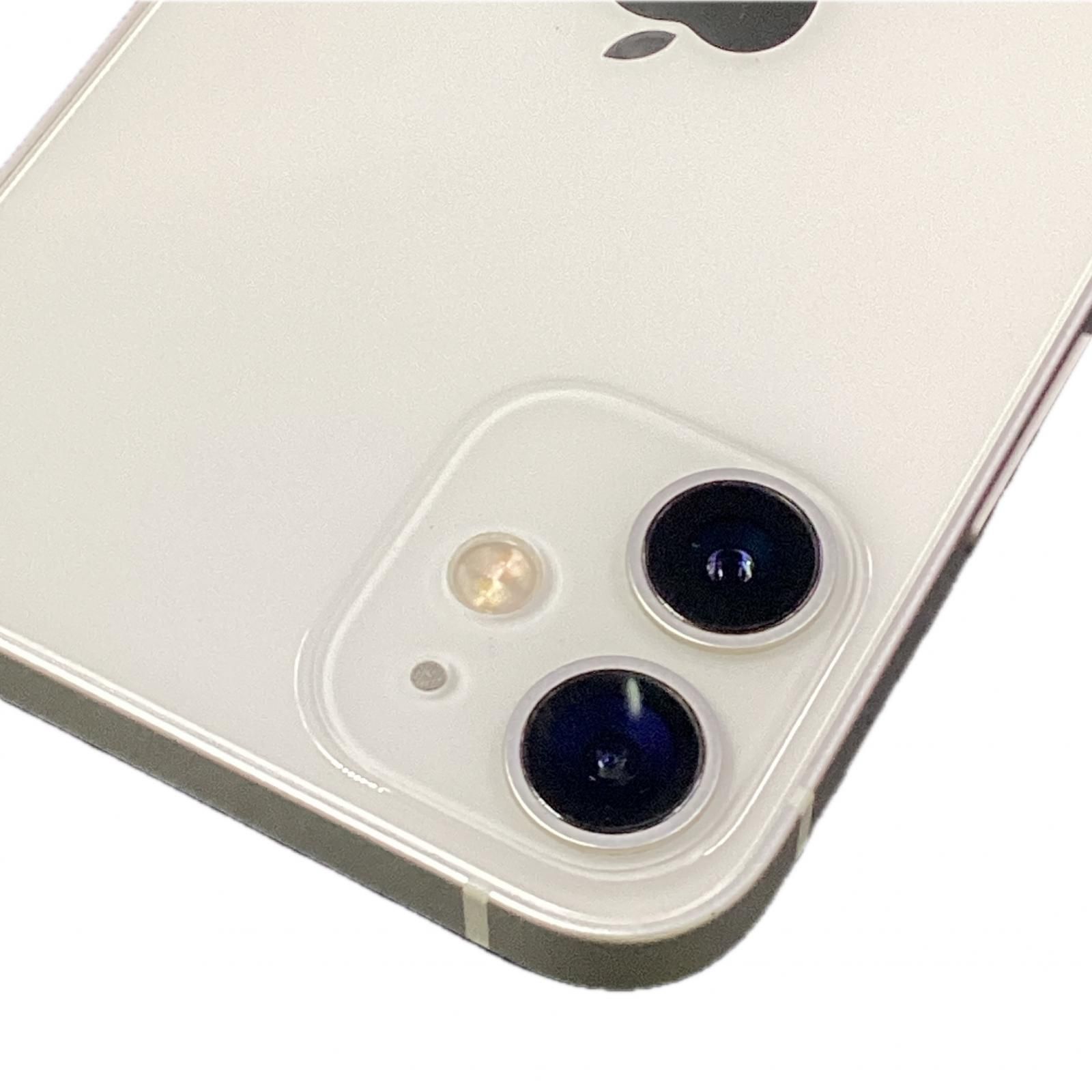 iPhone 12 mini 128GB ホワイト au 白ロム 動作確認済 78%【全額返金