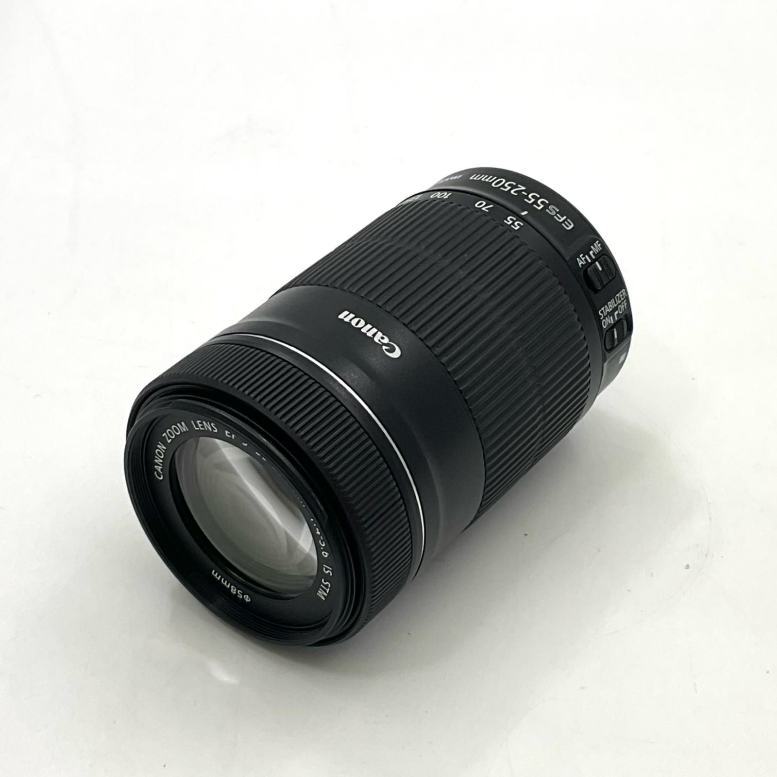 全額返金保証】【最速発送】Canon EF-S55-250mm F4-5.6 IS STM 美品