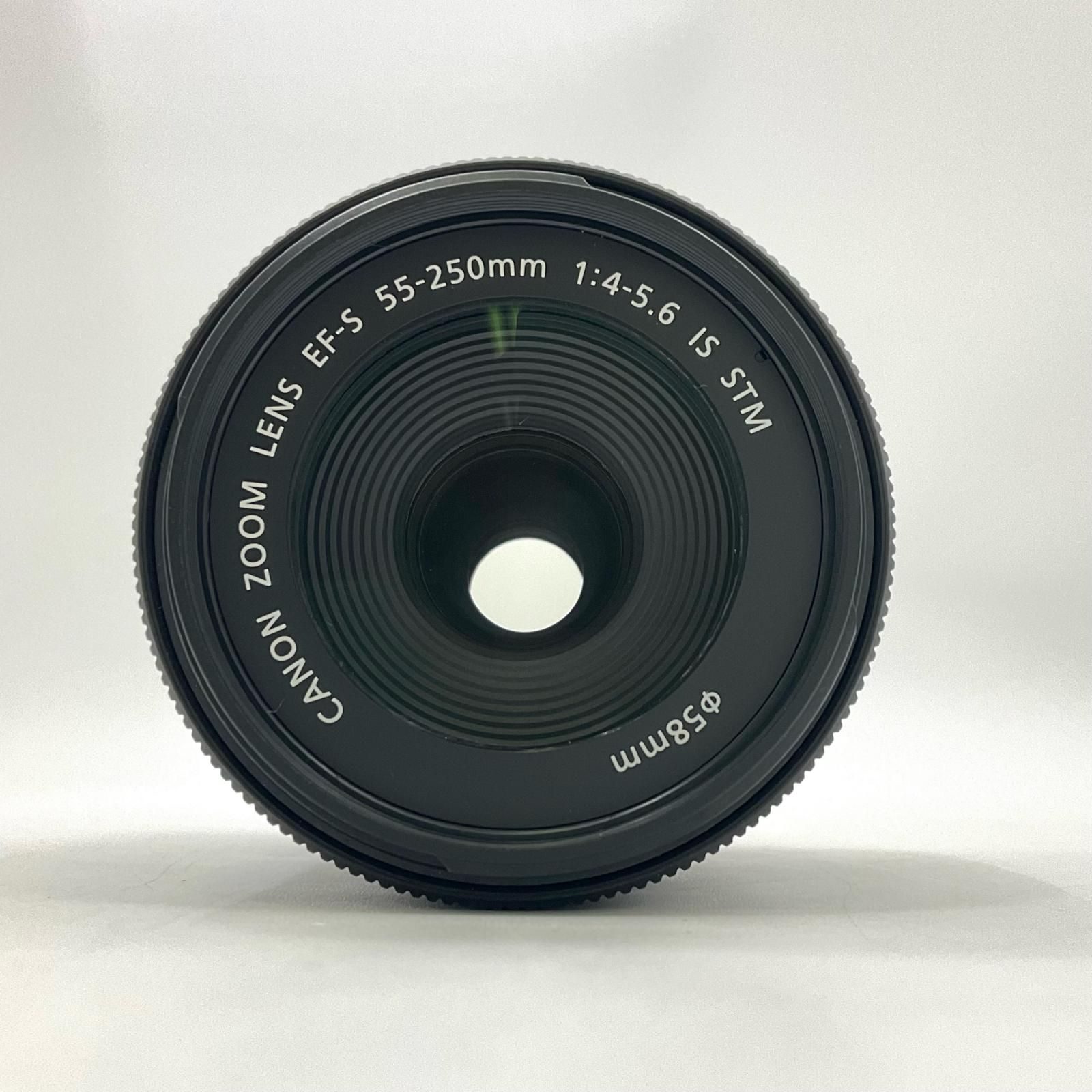 全額返金保証】【最速発送】Canon EF-S55-250mm F4-5.6 IS STM 美品