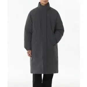 musinsa standard ムシンサ ダウンジャケット ロング丈 パファー ブラック L