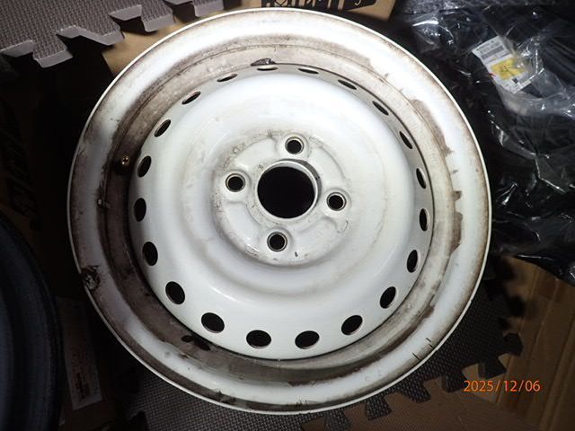  4本 ホンダ N BOX スラッシュ WGN ONE 14 x 4 5 J スチール ホワイト TY 7 A 14インチ ホイール