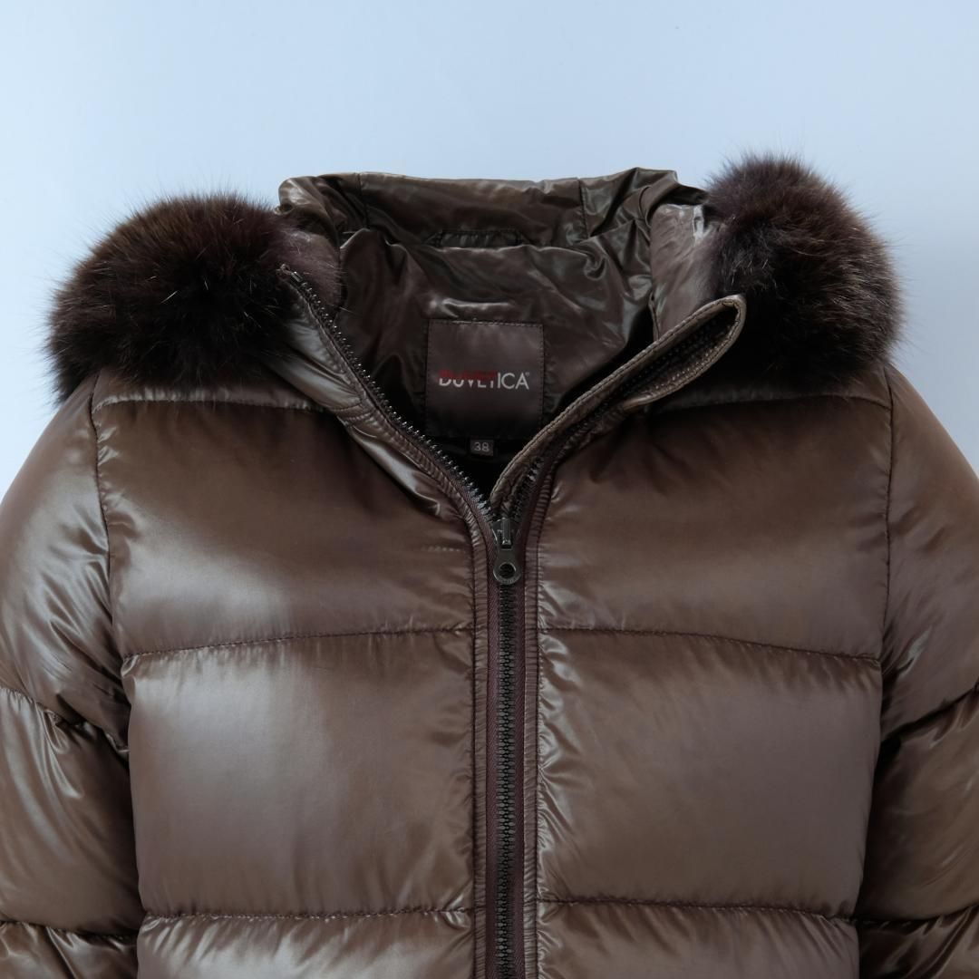美品】DUVETICA デュベティカ KAPPA フォックスファー フード ロング