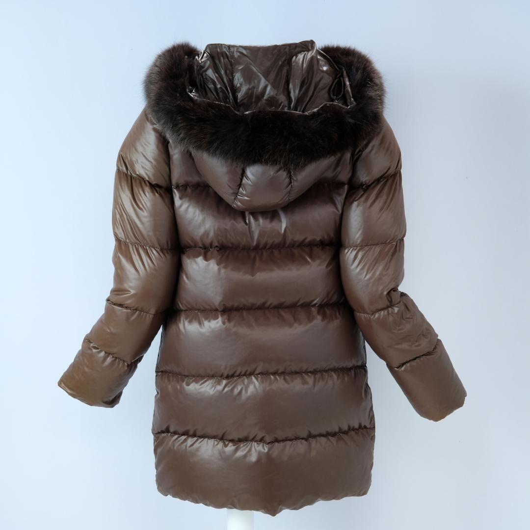 美品】DUVETICA デュベティカ KAPPA フォックスファー フード ロング