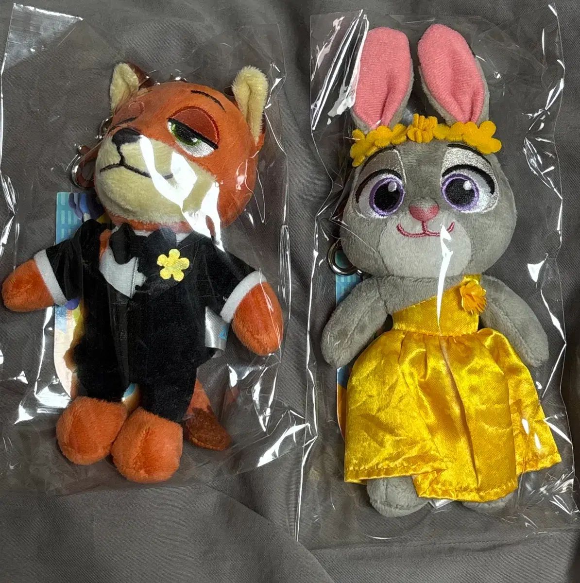 ズートピア CGV ジュディ ニック キーホルダー ぬいぐるみ