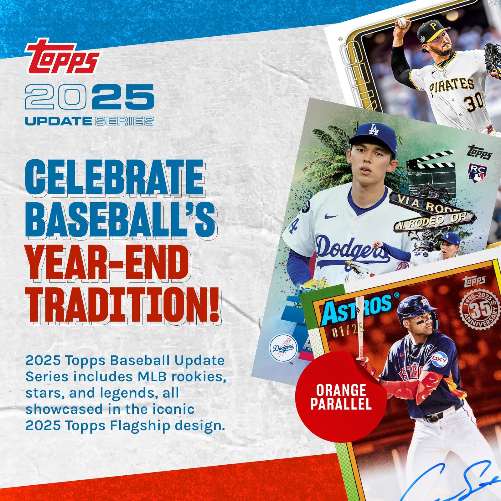 MLB 2025 TOPPS UPDATE BASEBAL SERIES VALUE BOX - メルカリ