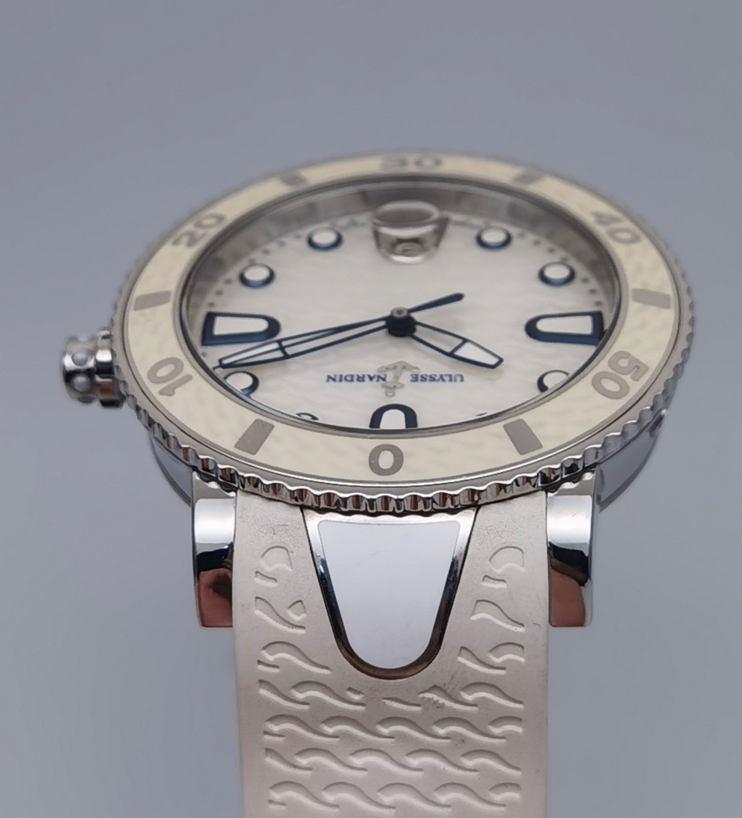 デイト シェル文字盤