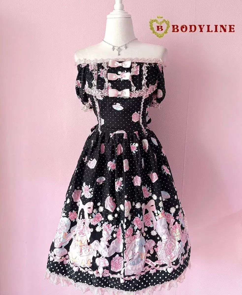 ピンクセスヴィンテージ ボディライン ONE PIECE 姫ギャル エンジェル Free! プリティ ロリータ jsk