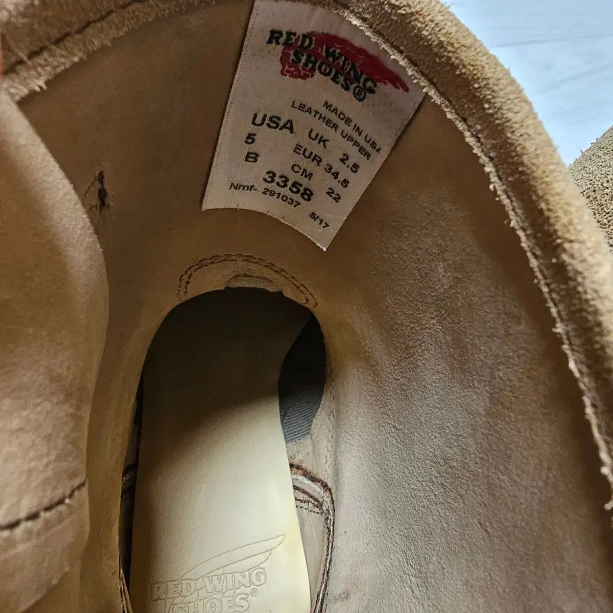  レッドウィング 3358 ラフアウト エンブロイダリー 5 B レディース その他 ブーツ