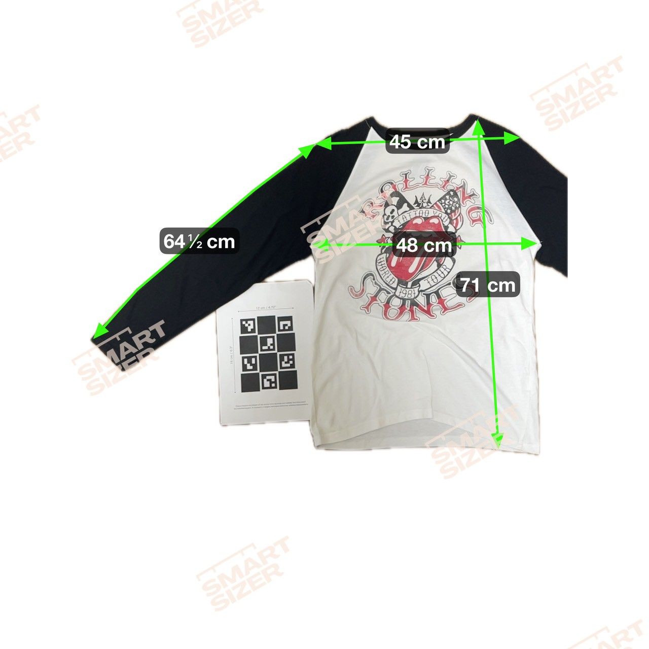The Rolling Stones ローリングストーンズ 長袖 Tシャツ ラグラン ロン 