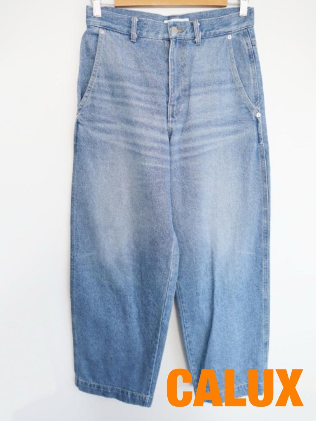 2024年製】 CALUX plage別注 キャラクス プラージュ別注デニム CROPPED