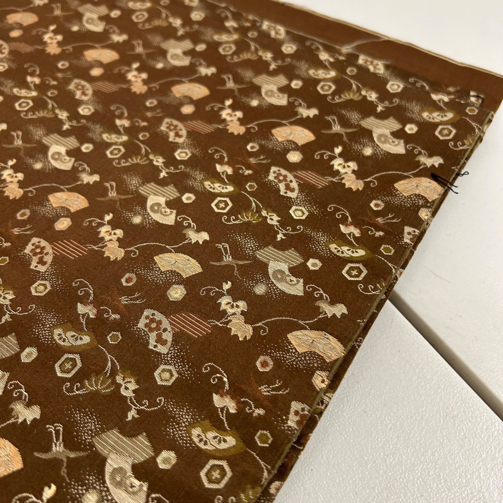 アンティーク 丸帯 正絹 3本 帯まとめ売り リメイク材料 m-646 - メルカリ