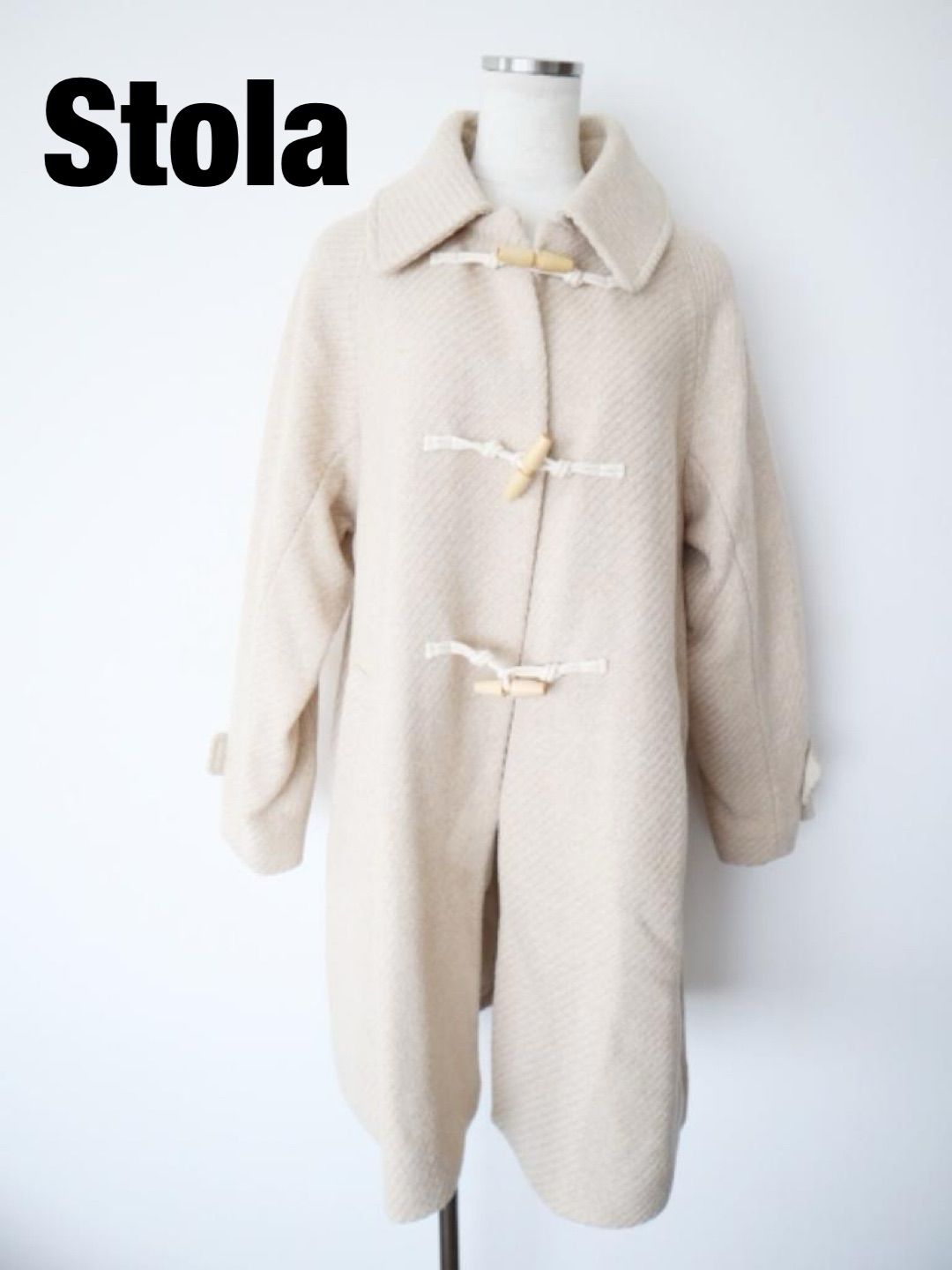 新品】 Stola. ストラ 泉里香さん着用 衿付きダッフルコート 2023年製