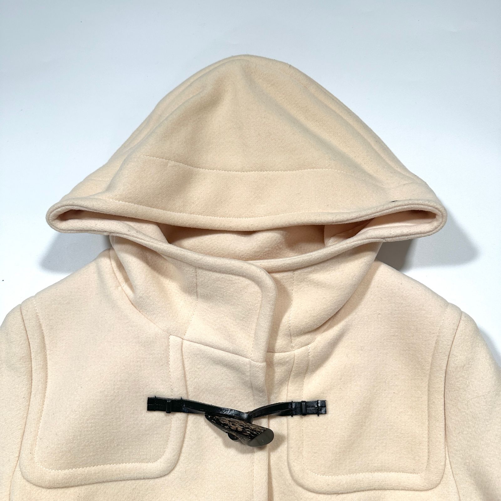 美品 MACPHEE マカフィー メルトン ダッフルコート ロングコート