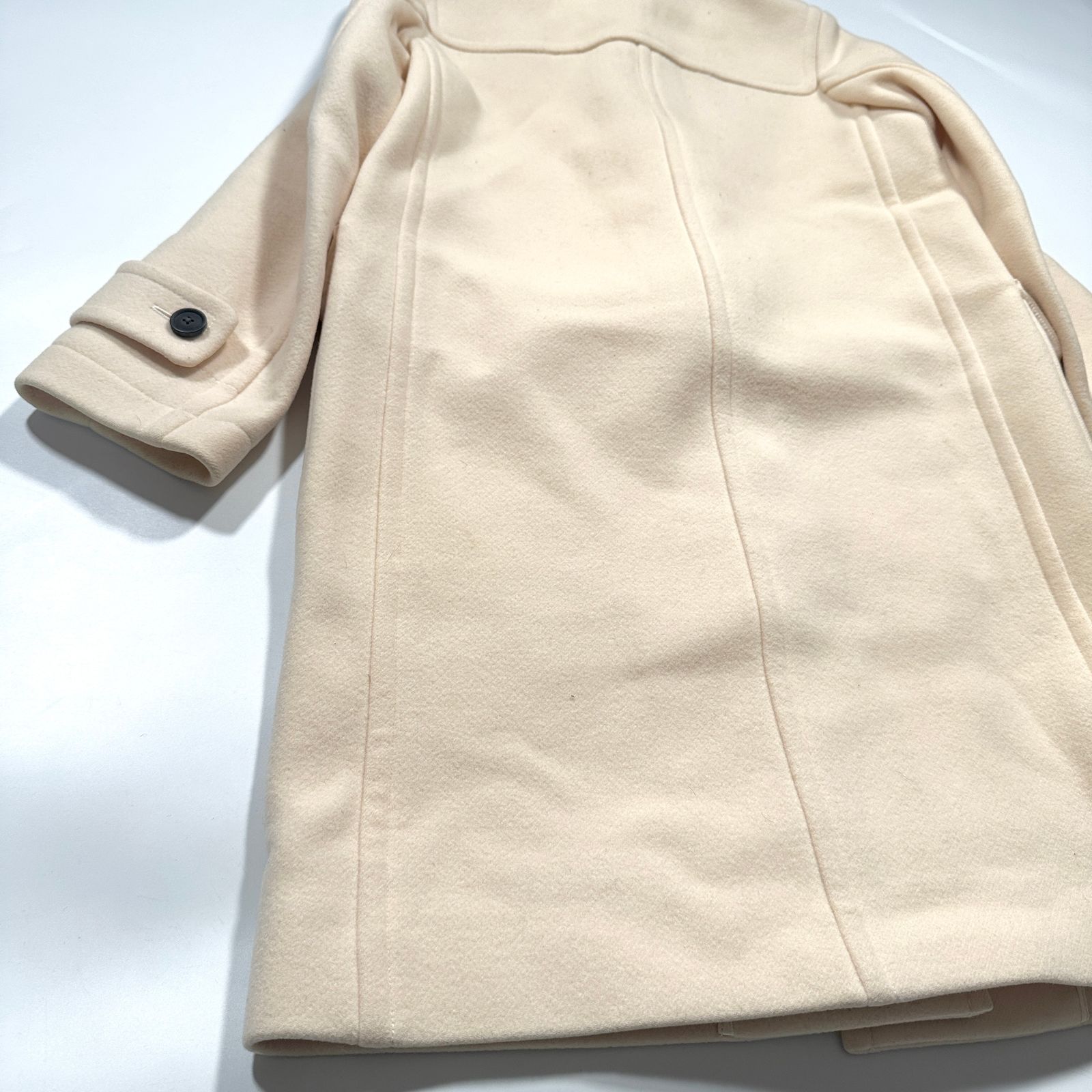 美品 MACPHEE マカフィー メルトン ダッフルコート ロングコート