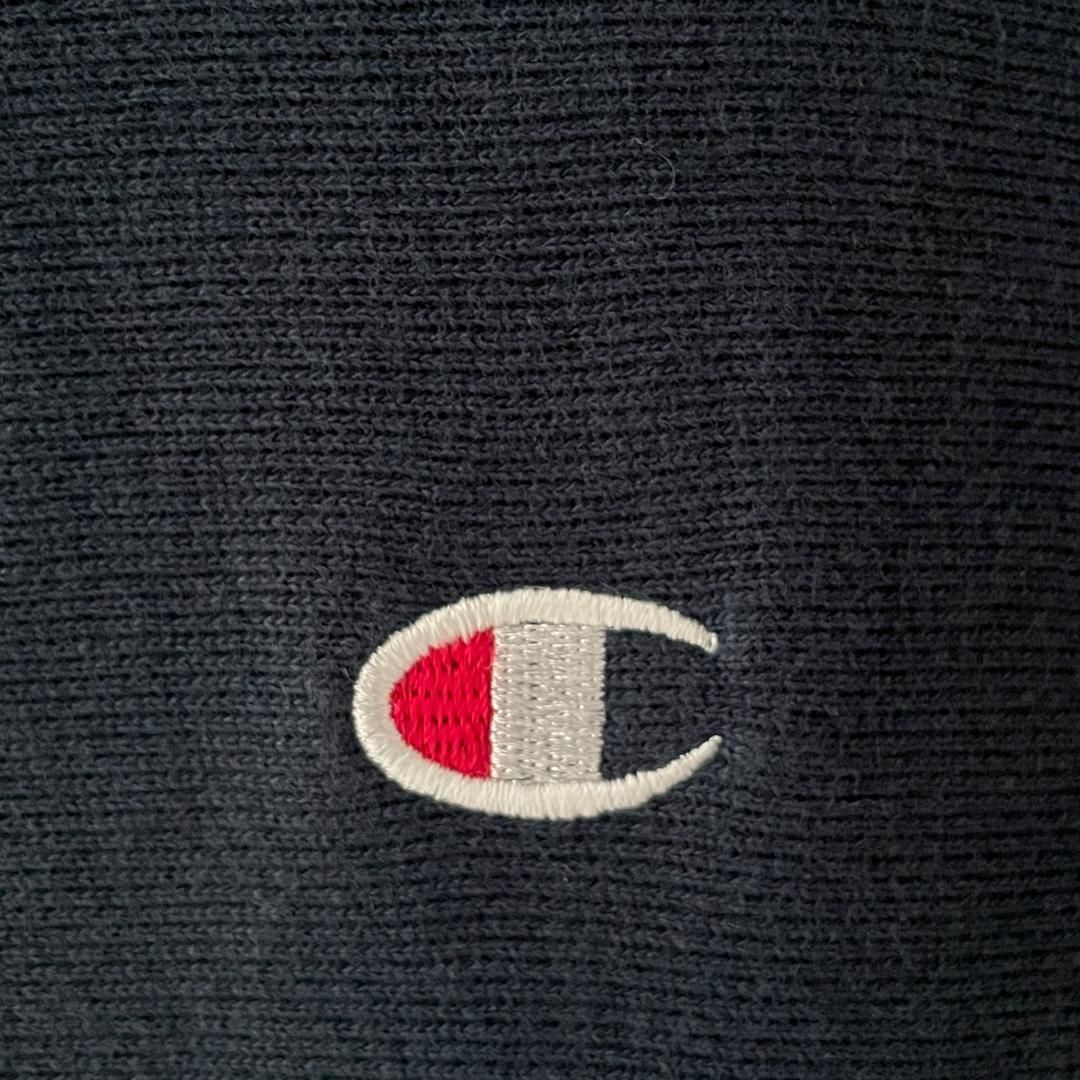 Champion リバースウィーブジャケット スナップボタン 刺繍 ラインリブ 