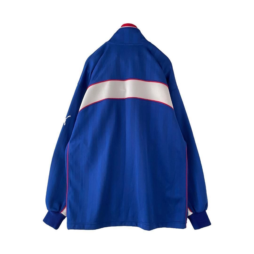 90s PUMA トラックジャケット 刺繍ロゴ 袖ワンポイント ヒットユニオン