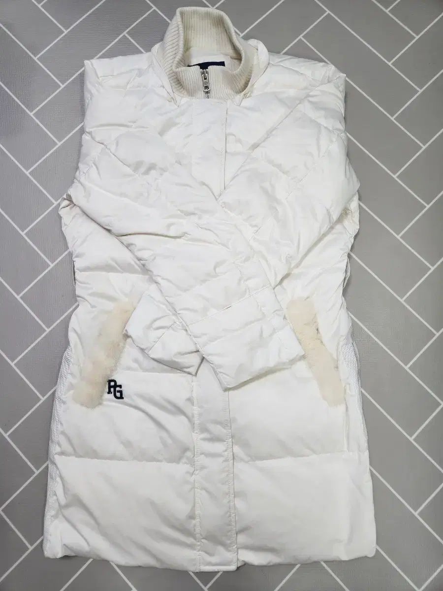 PEARLY GATES パーリーゲイツ 白 グースロングダウンジャケット ロング