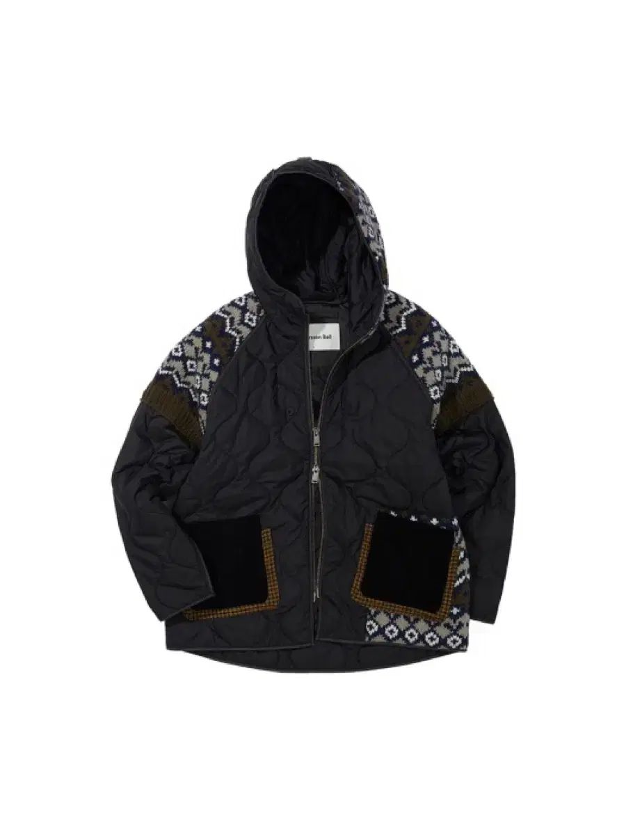 キンロックアンダーソン ニットパッチ キルトジャケット XL