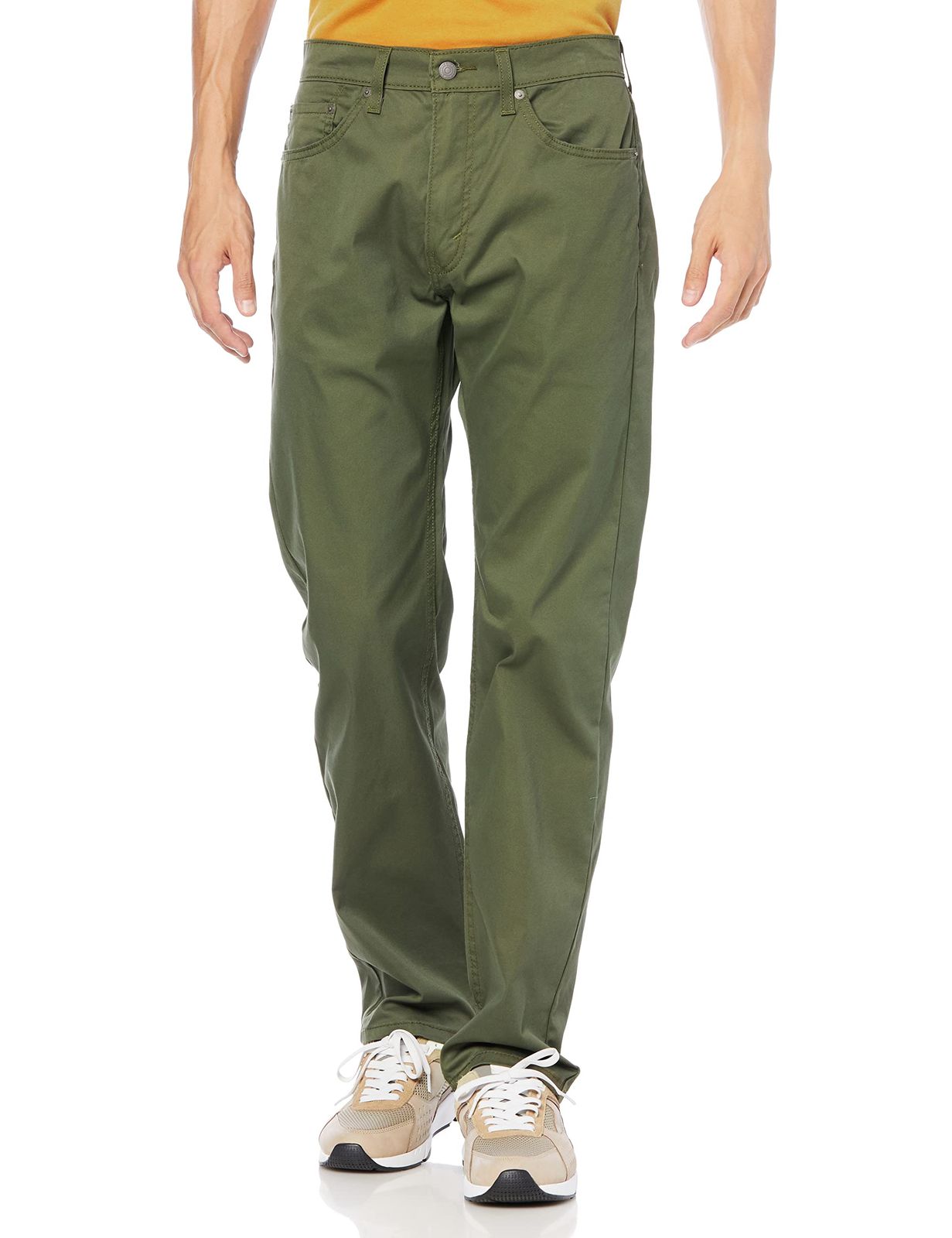 リーバイス ジーンズ 505 T レギュラーストレート メンズ OLIVE NIGHT W 36 L 32