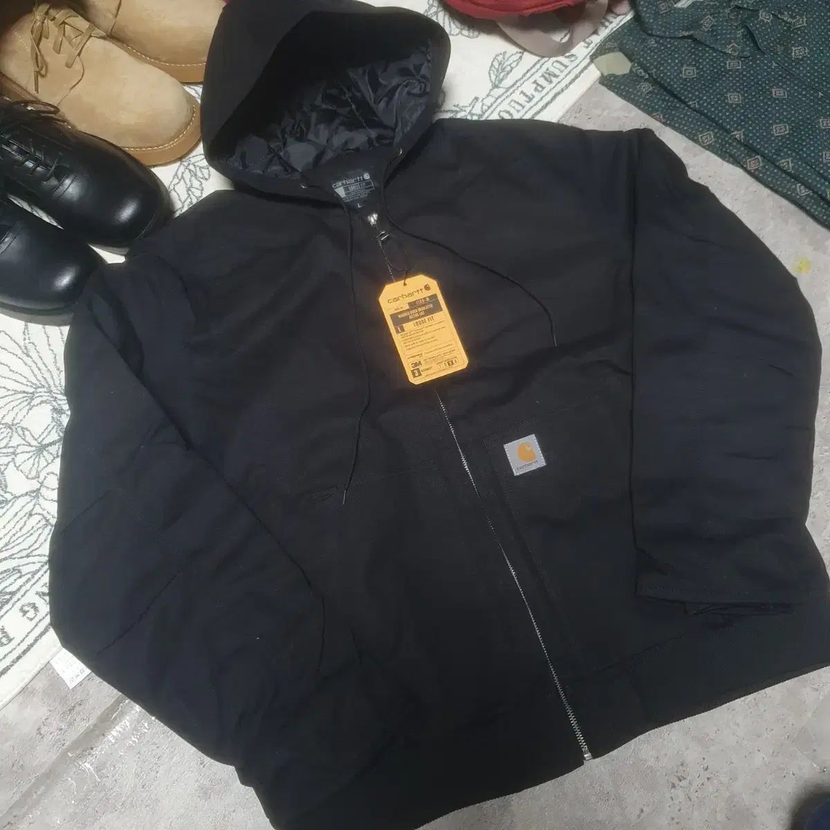 105 カーハート キルティング WHO ジャケット アクティブ
