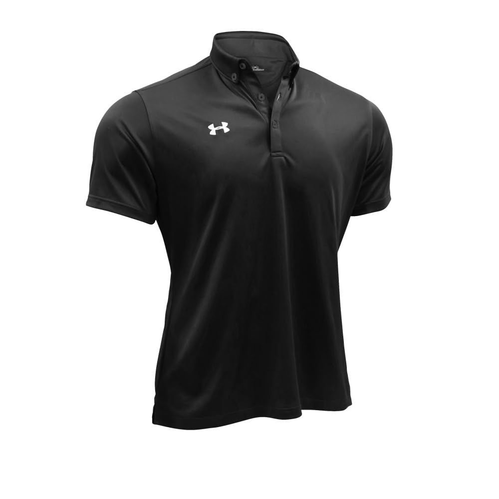  アンダーアーマー underarmour 01 TEAM ARMOUR POLO BD マルチSPポロシャツ M 1342582 001 BLK WHT SM S その他 時計