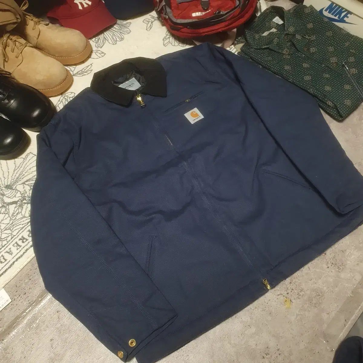 105 Carhartt カーハート キルティング デトロイト ジャケット ウォーク