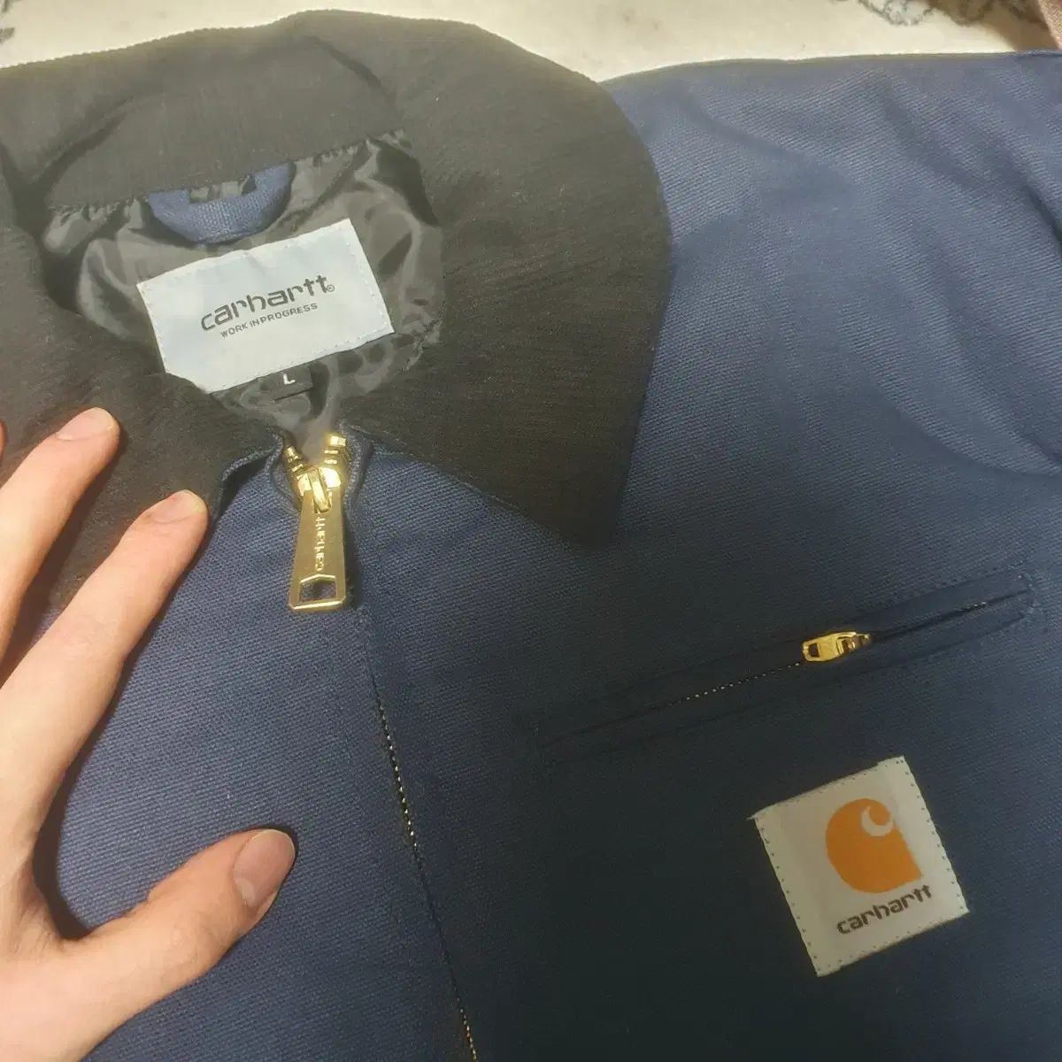 105 Carhartt カーハート キルティング デトロイト ジャケット ウォーク