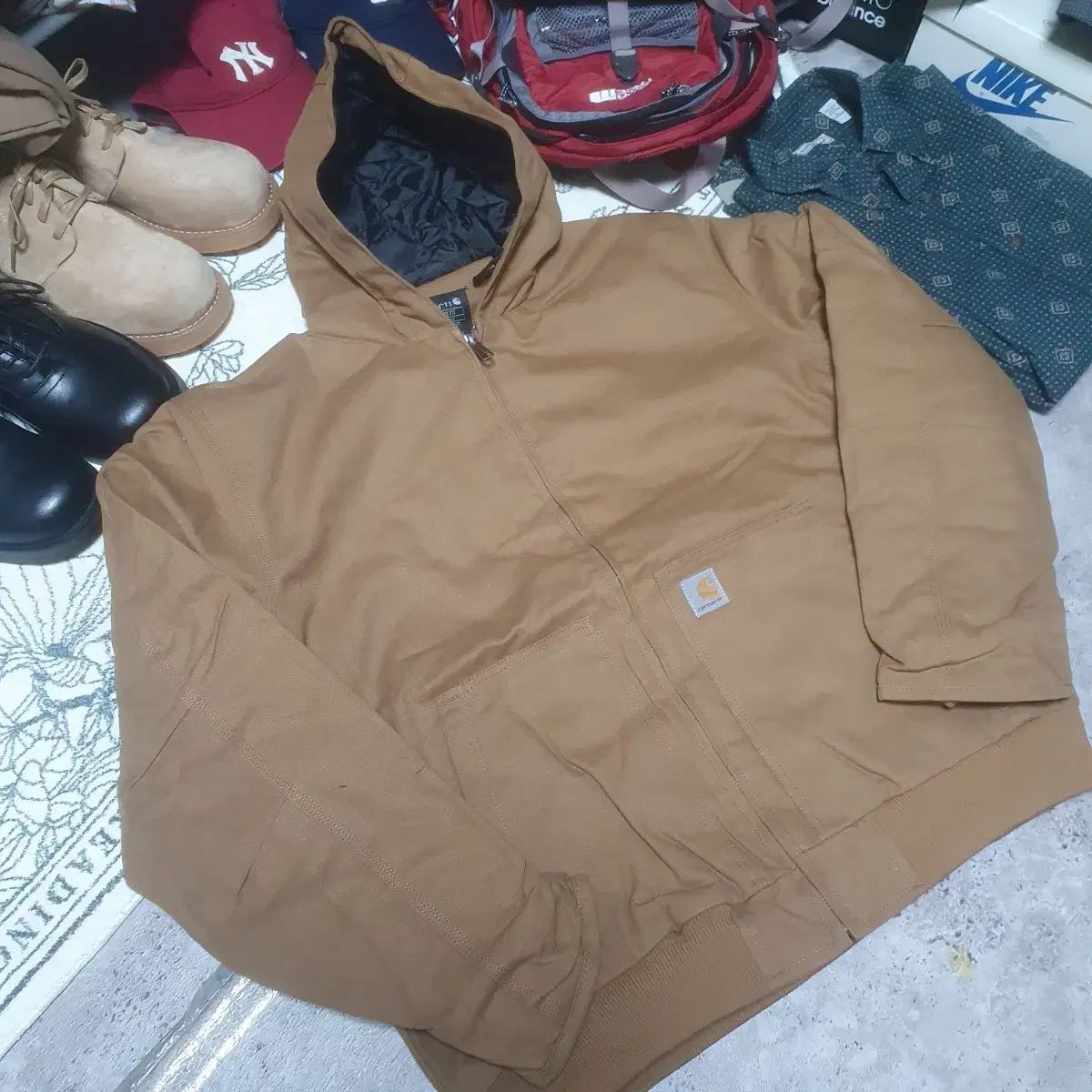 105 Carhartt カーハート キルティング WHO ジャケット ウォーク アクティブ