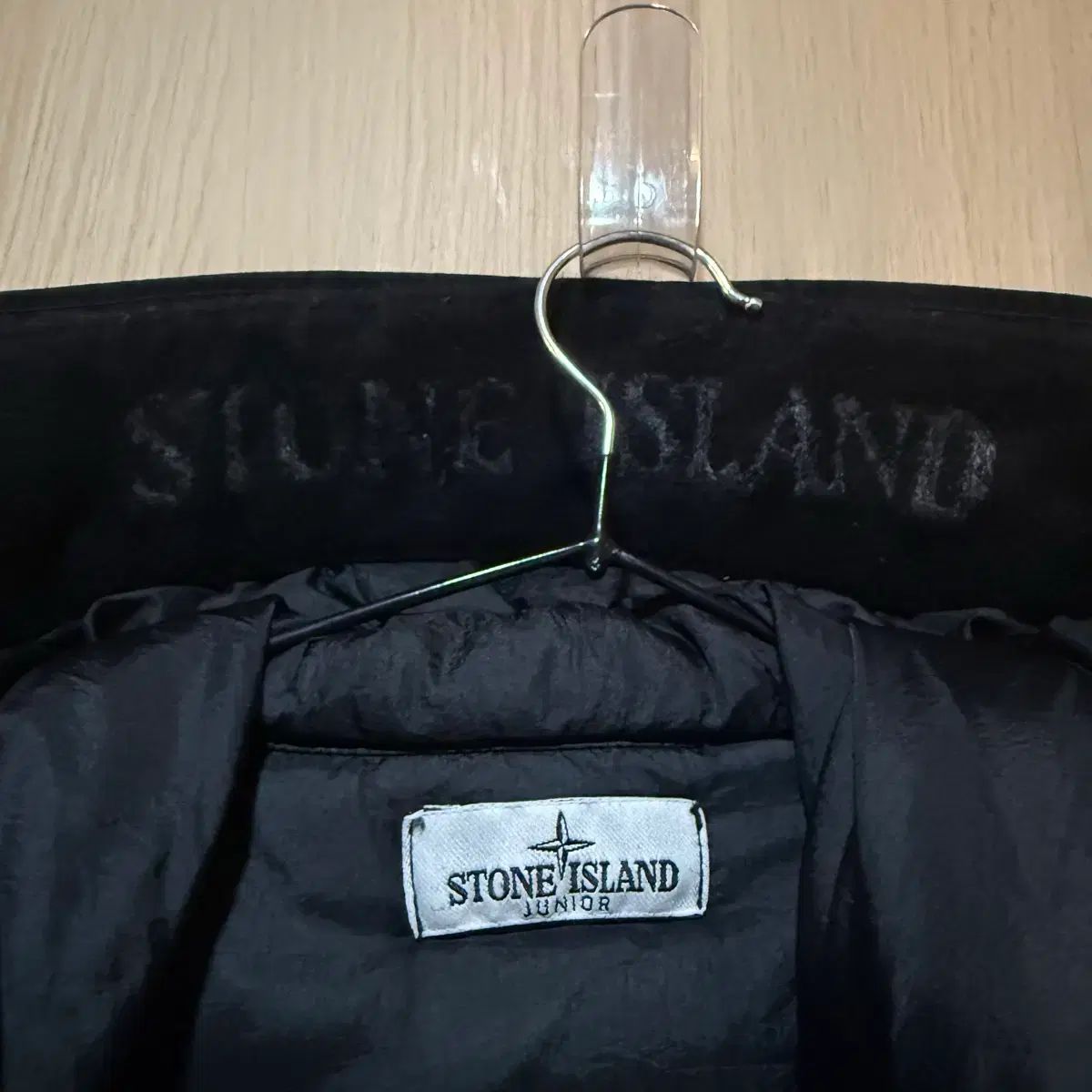 ストーン キッズ 14 A 中ロング ダウン アウター ジャケット レディース ジュニア ブラック