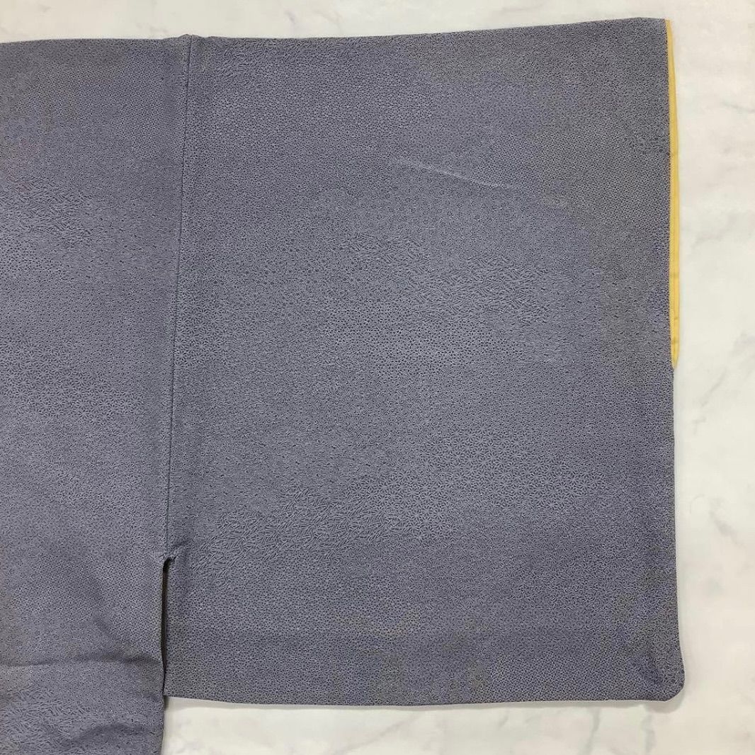  kimono one⬛️男前屋⬛️男着物⬛️素敵な江戸小紋⬛️正絹⬛️袷⬛️半襟付き⬛️ガード加工⬛️スコッチガード⬛️裄71 5着丈134 5 着物 着物 浴衣