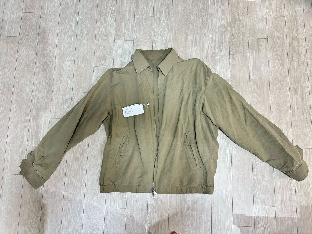 スチールネス リネン スイングトップ カーキ