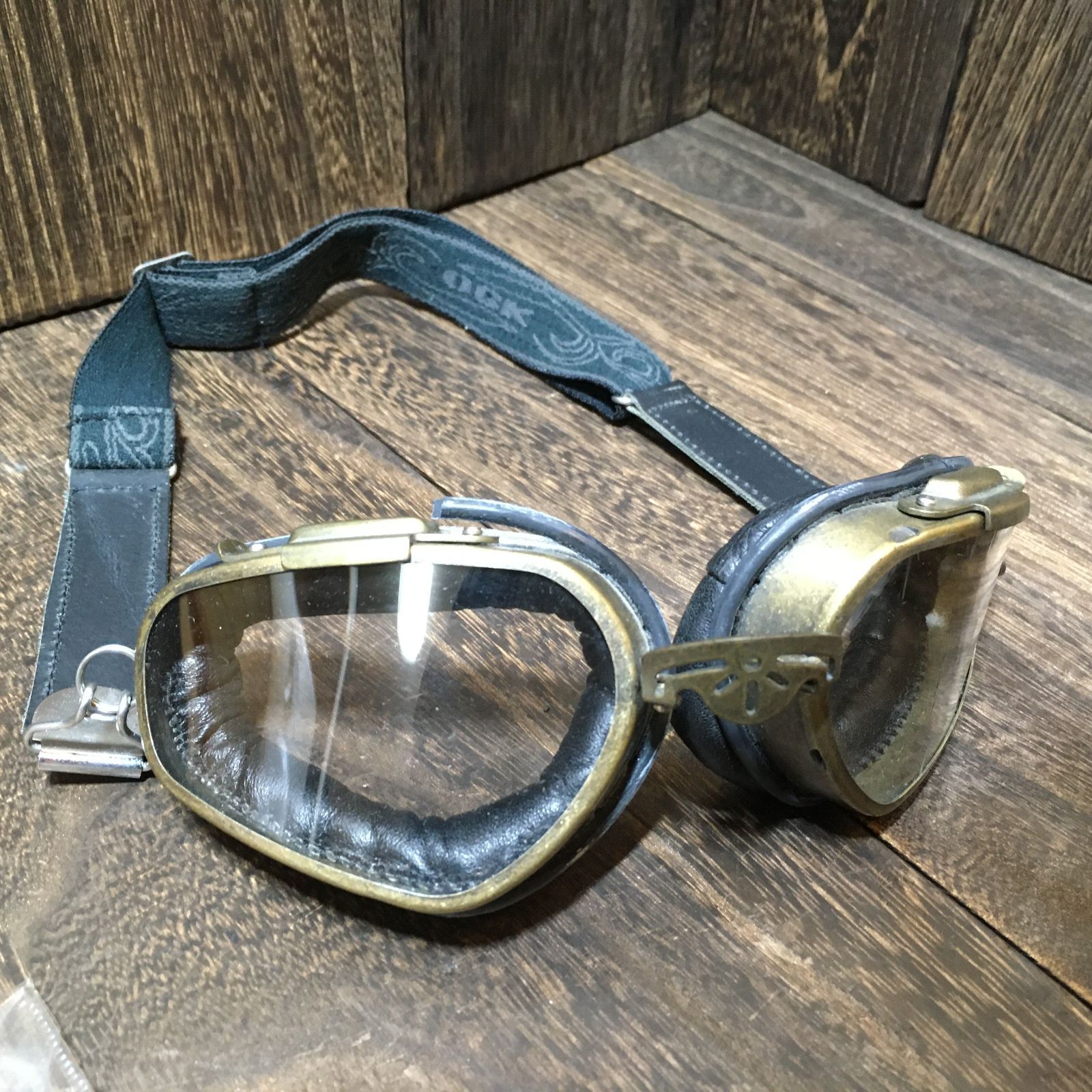 アンティーク 雑貨 レトロ ラッキーストライク オリジナルゴーグル 