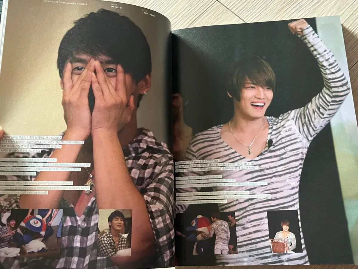 TVXQ（東方神起） ALL ABOUT Season3 メイキング BOOK オールア東 写真