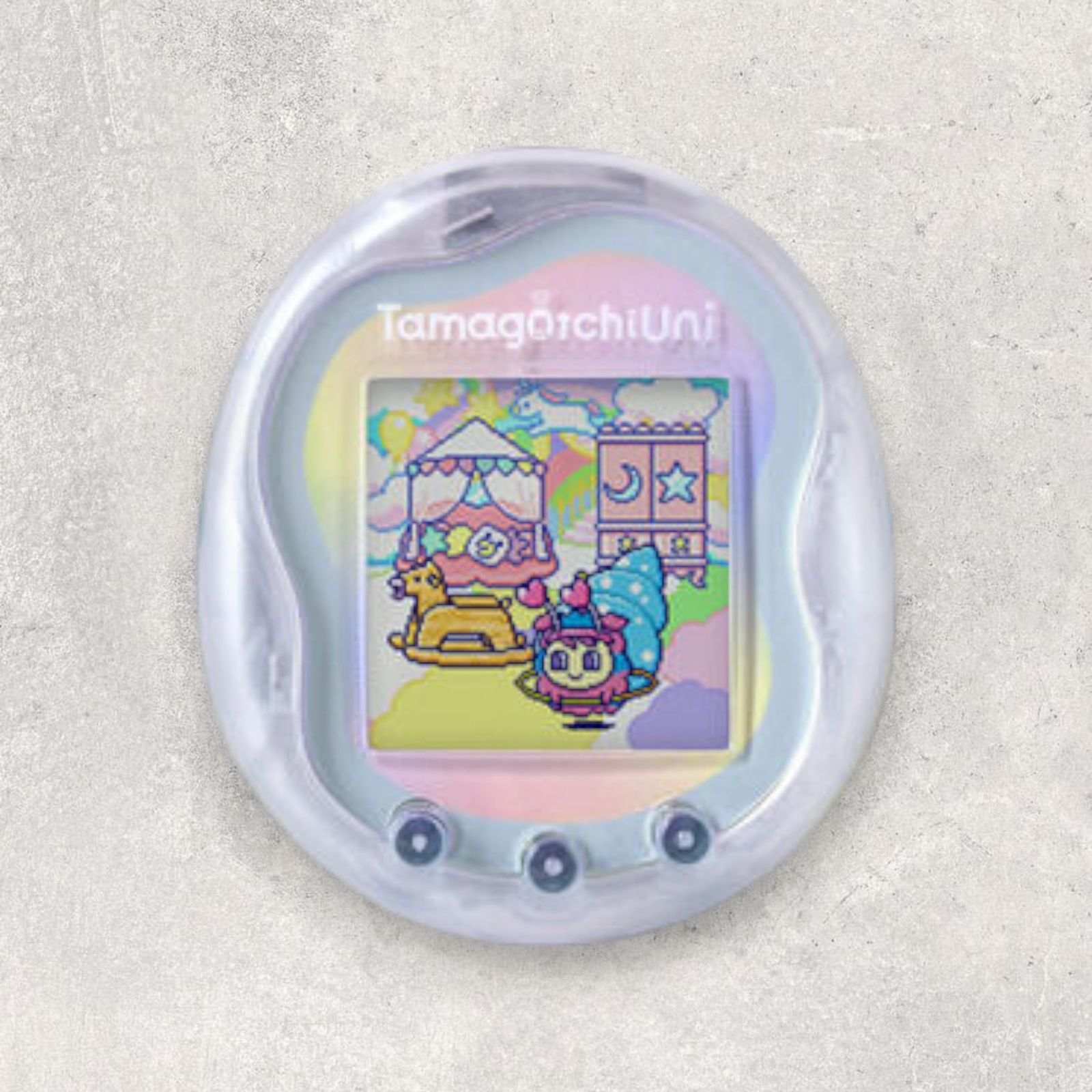 バンダイ Tamagotchi Uni プリズムホワイト Wi-Fi 日本おもちゃ大賞 女の子 男の子 女の子のおもちゃ たまごっちuni たまバース 最新 BANDAI たまごっち たまごっちユニ プレバン
