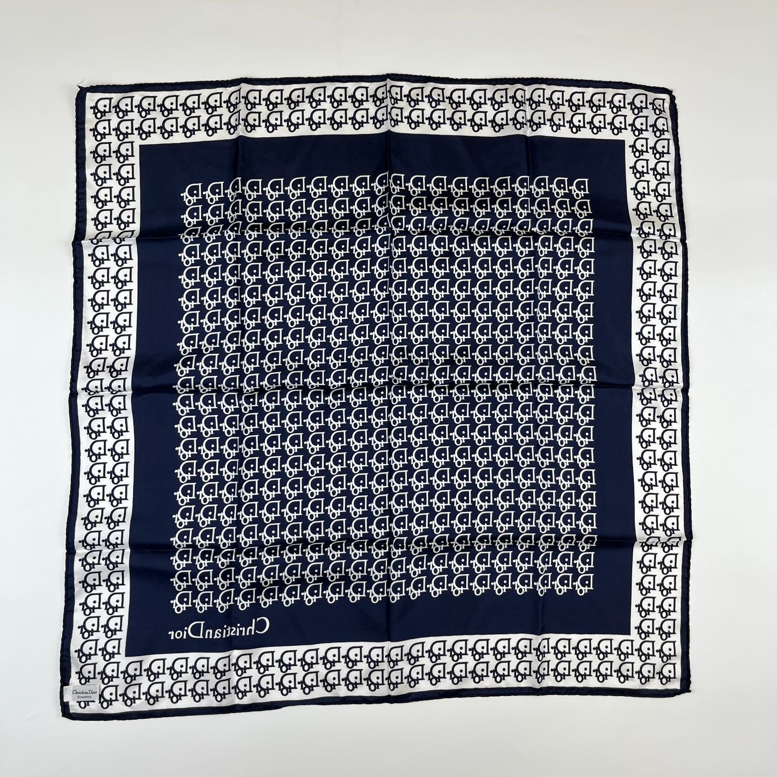 中古】Christian Dior クリスチャンディオール シルク スカーフ