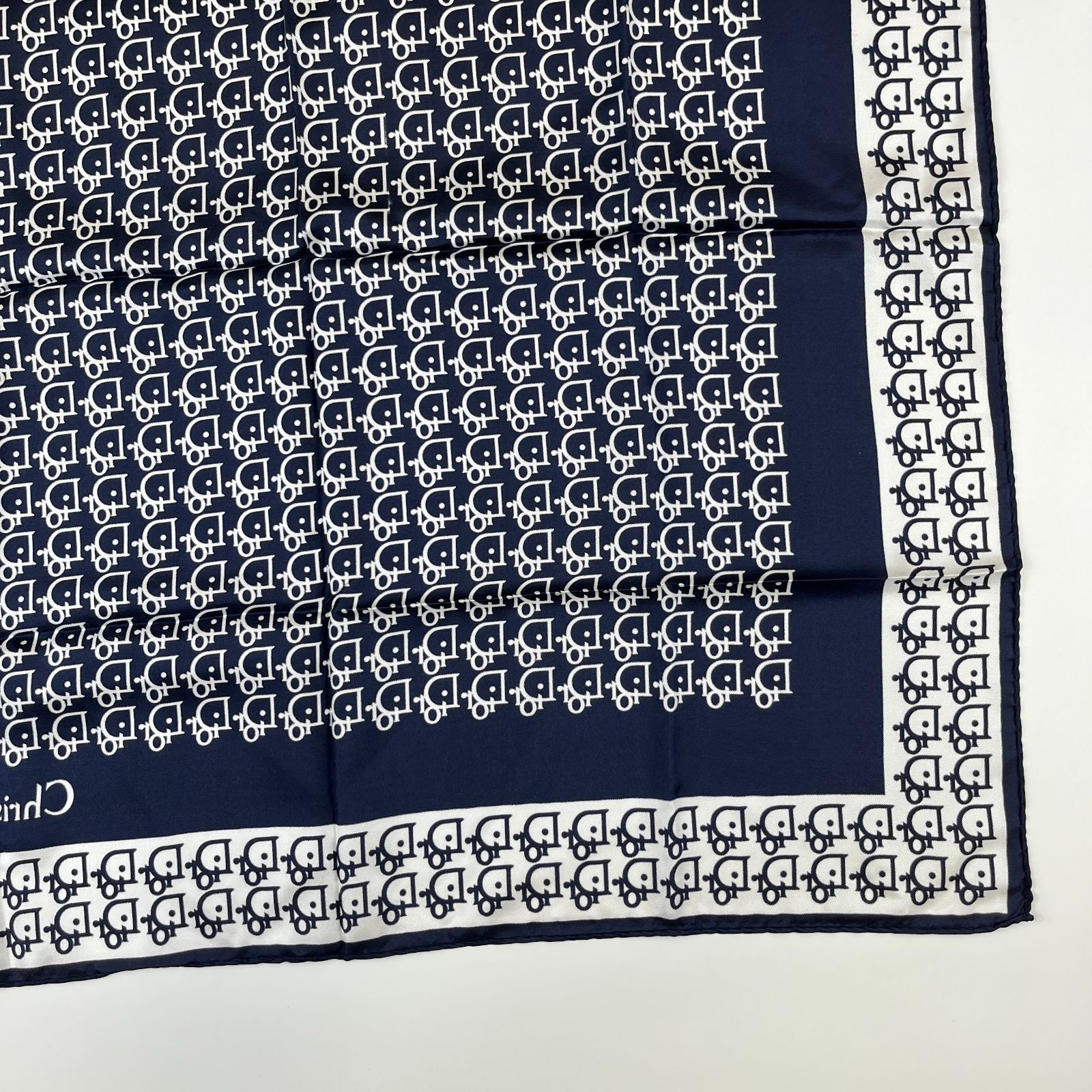 中古】Christian Dior クリスチャンディオール シルク スカーフ