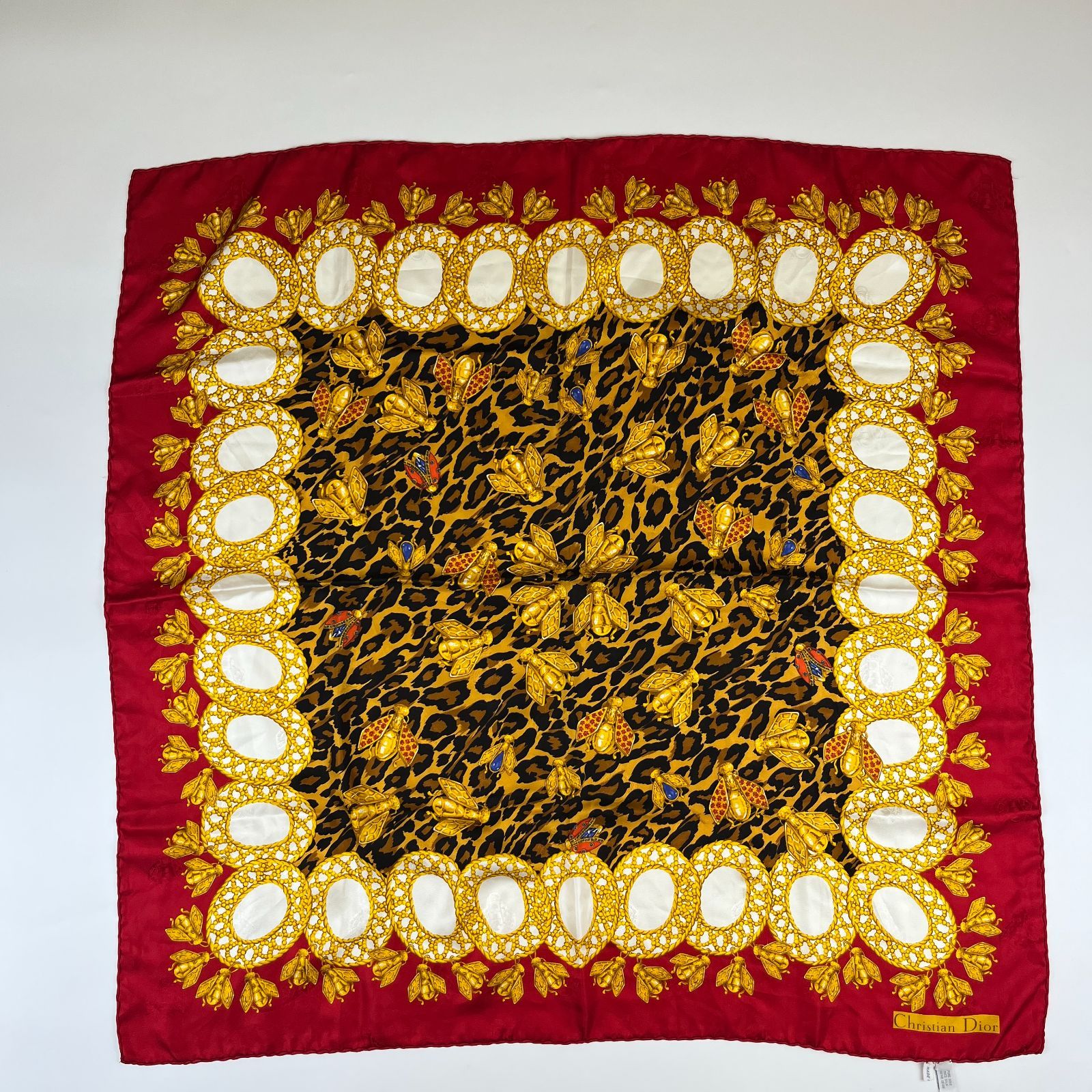 Christian Dior クリスチャンディオール シルク スカーフ マルチ ヴィンテージ レディース HIBUOCHI VINTAGE