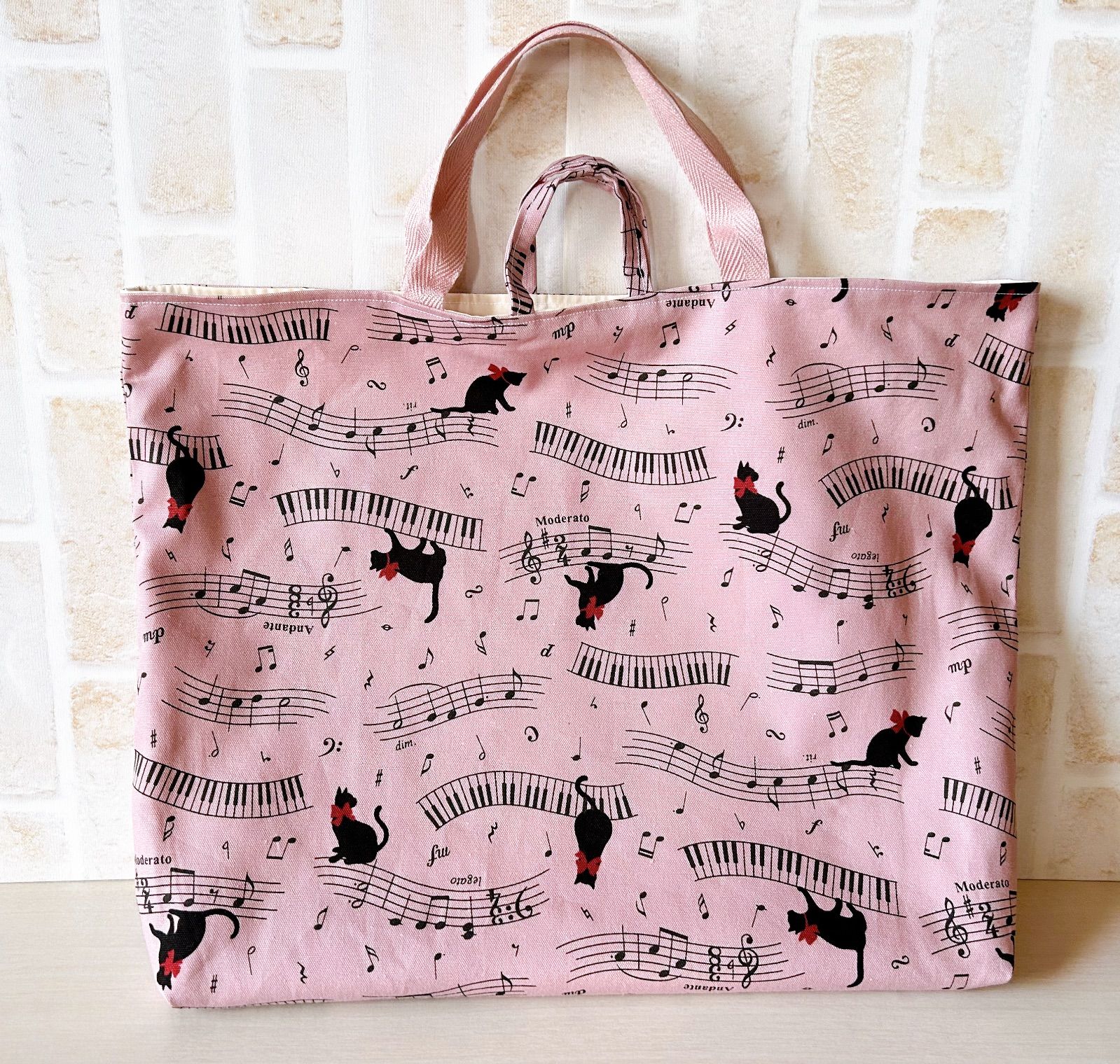 匿名配送】ハンドメイド 入園入学5点セットNO.275 ピアノ柄 - メルカリ